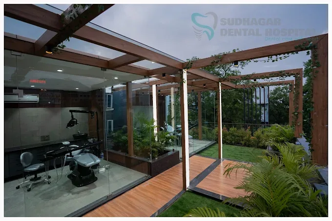 Rooftop garden consulting room